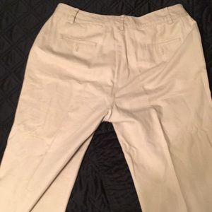 Khaki Ralph Lauren pants. 29” inseam, size 14.